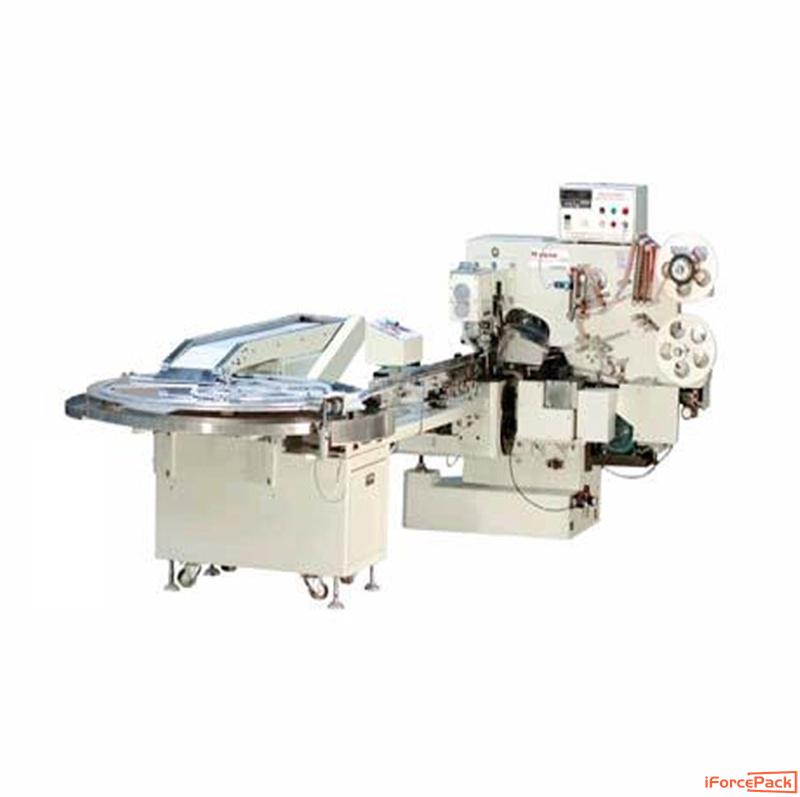Automatic candy chocolate candy film wrapping tail twisting machine