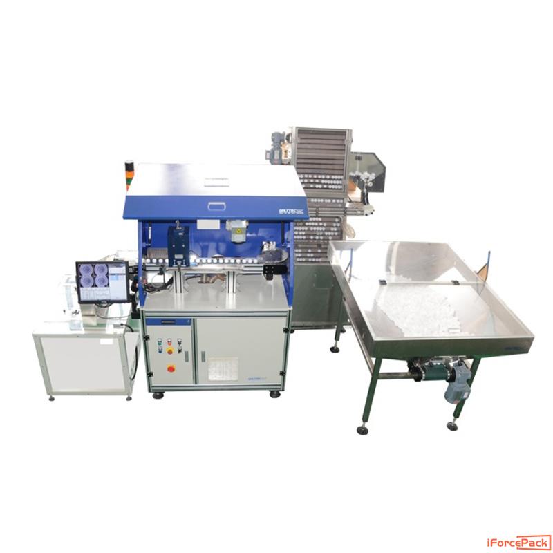 Automatic bottle cap laser coding printing machine