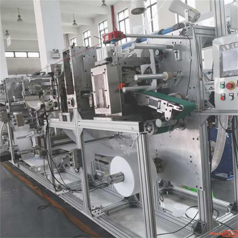 Automatic super high speed KF94 mask production line