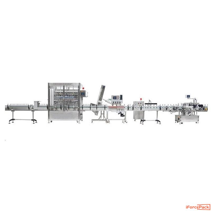 Automatic lubricate motor oil packing line