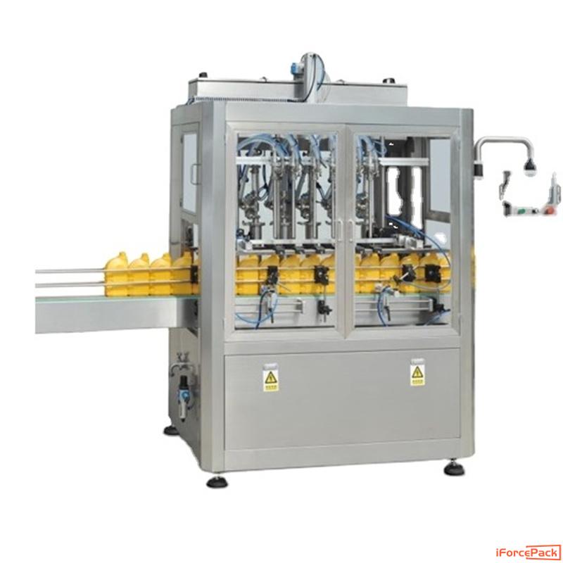 Automatic servo motor piston type lub oil filling machine