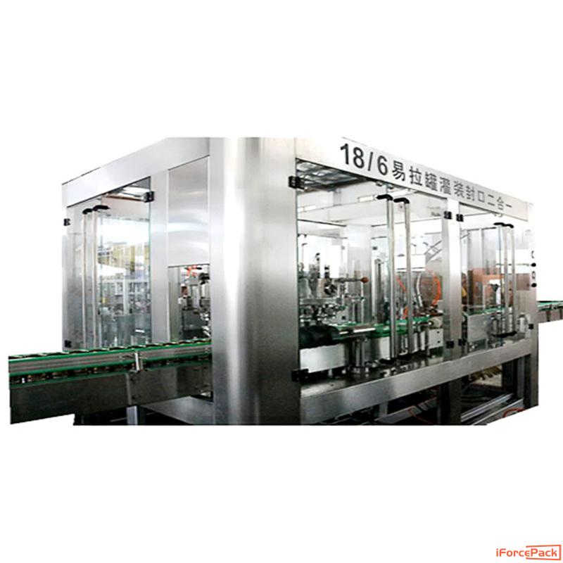 Automatic 12 heads aluminum can tin beverage filling seaming line