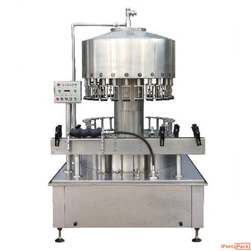 Automatic 16 heads rotary wine bottle filling machine