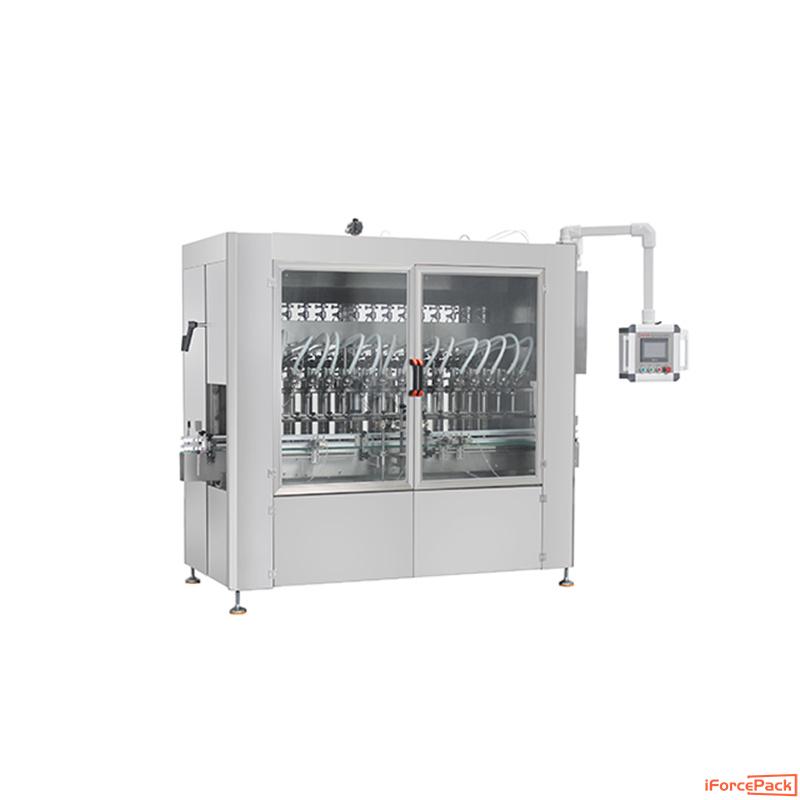 Auotmatic 8 heads liquid oil cream paste bottle filling machine