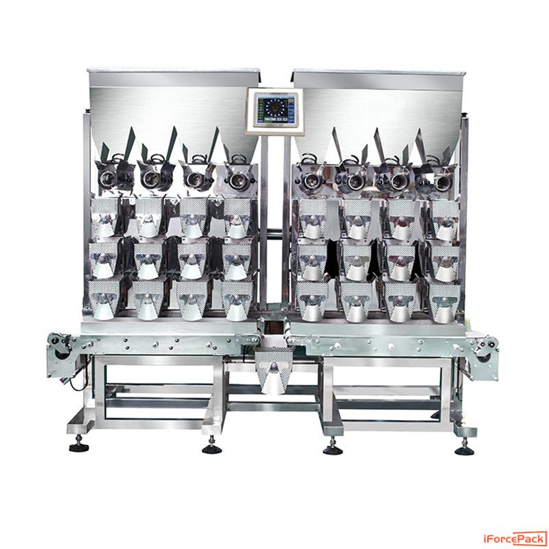 Automatic combination weigher 8 heads for kimchi pickle vegetable chicken