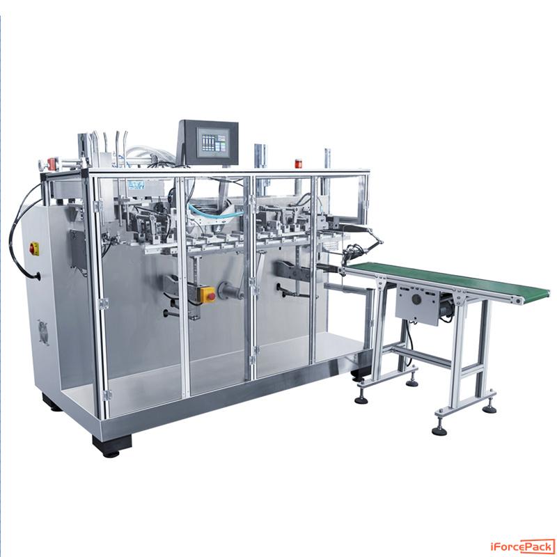 Automatic premade given bag pouch horizontal packaging machine