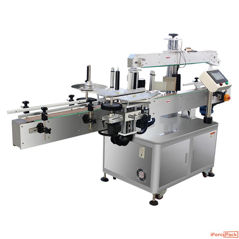 Automatic 2 in 1 round bottle flat bottle labeling machine