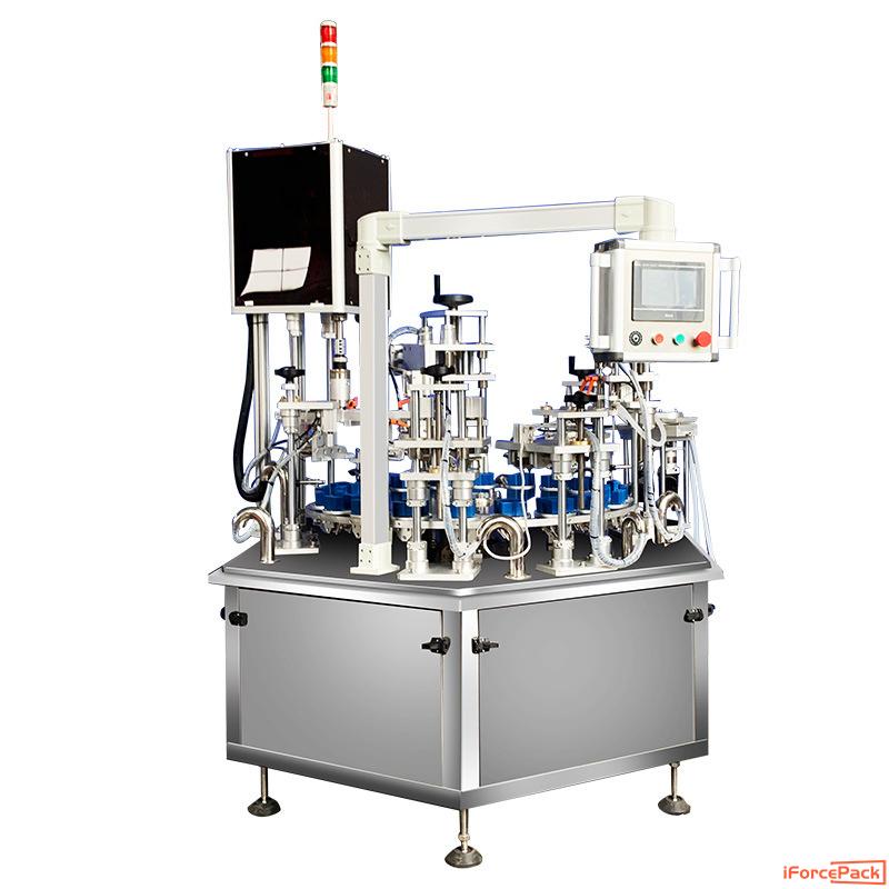 Automatic customized perfume oil bottle filling capping machine