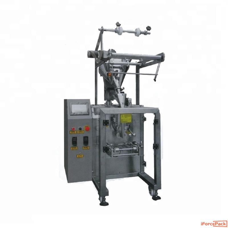 Automatic 3 side sealed powder bag pouch sachet packaging machine