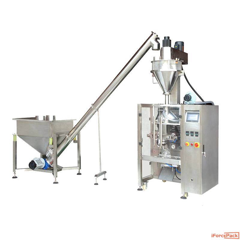 Automatic powder screw auger filling type bag packaging machine