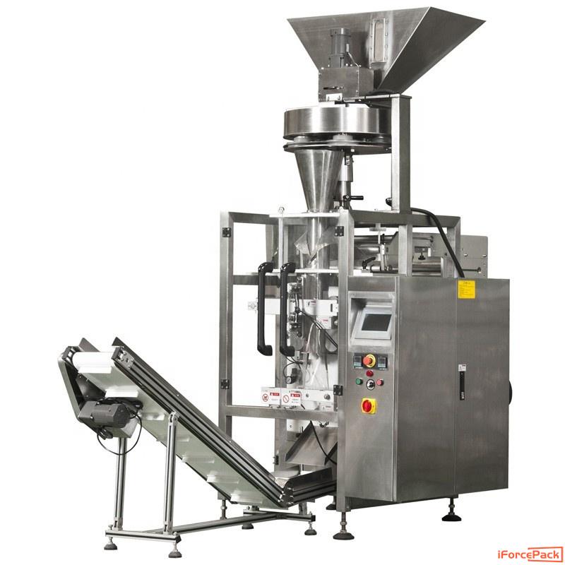 Automatic cup volumetric filling system bag pouch packaging machine