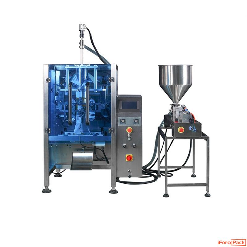 Automatic 1L oil water bag pouch packaging machine