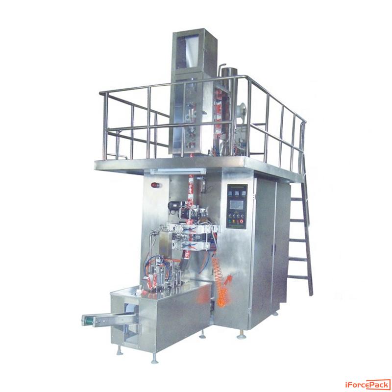 Automatic juice milk brick carton case forming producing machine