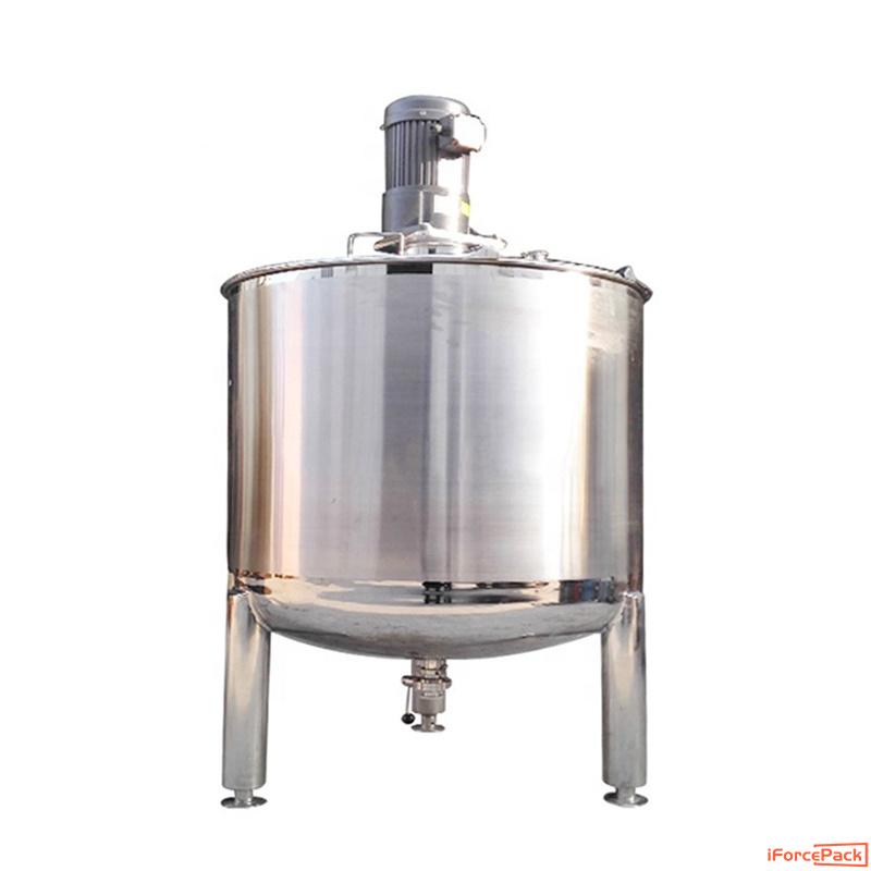 Stainless steel food grade mixing tank
