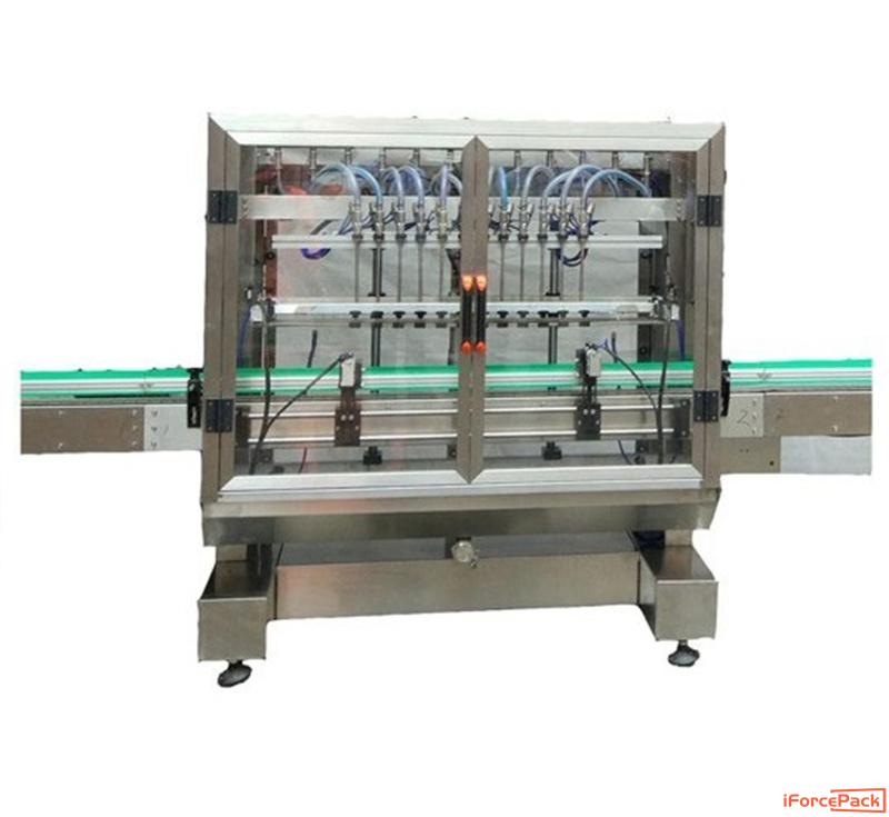 Automatic 12 nozzles liquid bottle filling machine