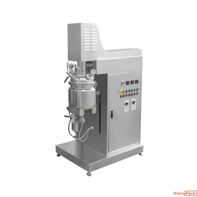 Laboratory 10L vacuum homogenizing emulsifying mixing tank