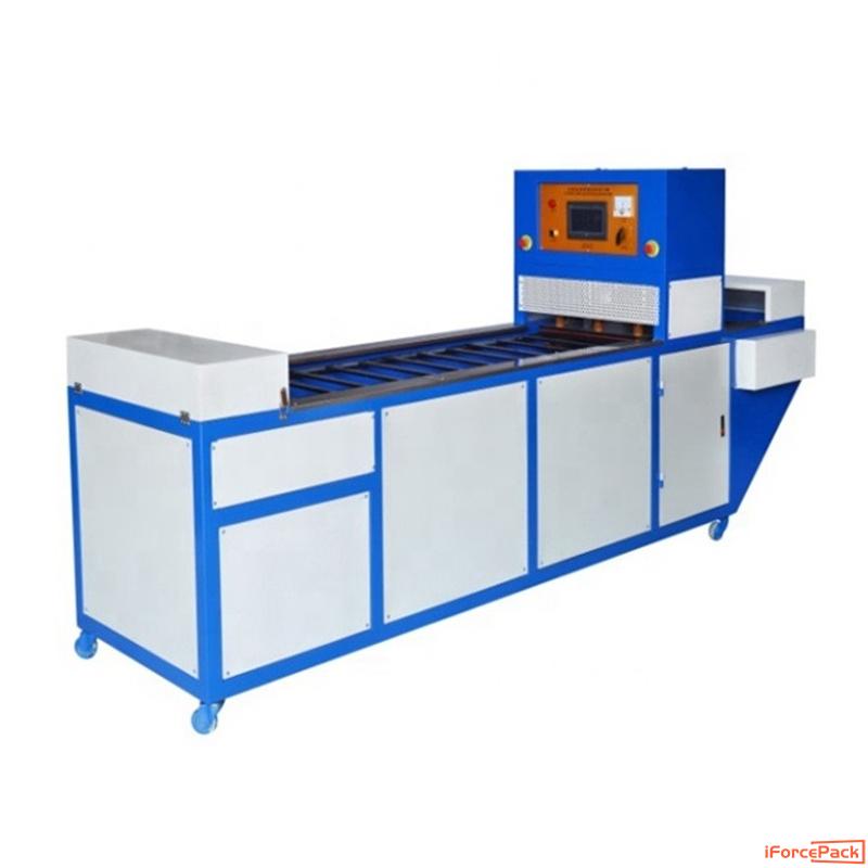 Automatic 14 station conveyor cardboard blister sealing packing machine