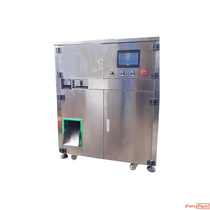 Automatic small type premade stand up bag pouch drinks filling capping machine