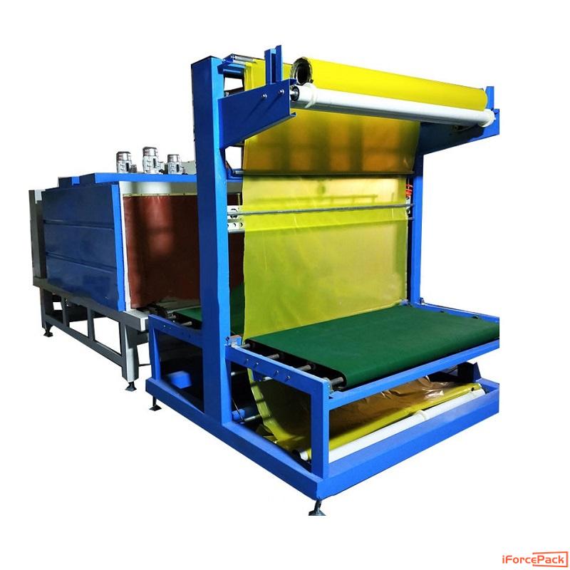 Automatic big size board film wrapping shrinking sealing machine
