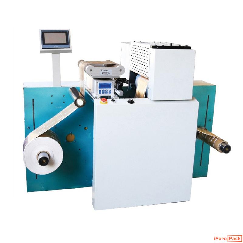 Automatic film roll to roll pattern embossing machine