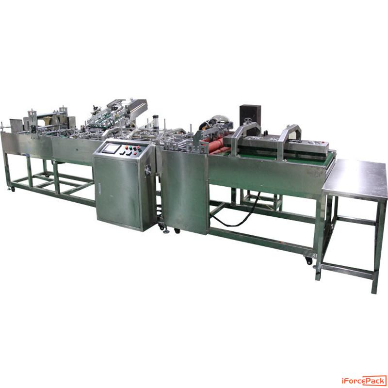 Medical Cover Hot Melt Glue Gluing Machine Insurance Cover Gluing Machine