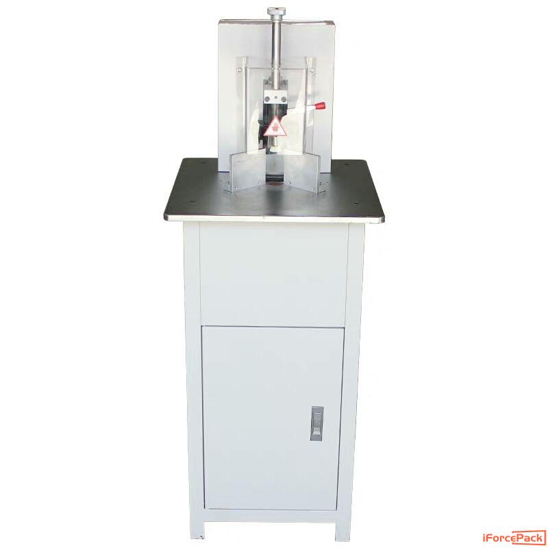 Semi automatic fully electric ID card book corner cutter machine