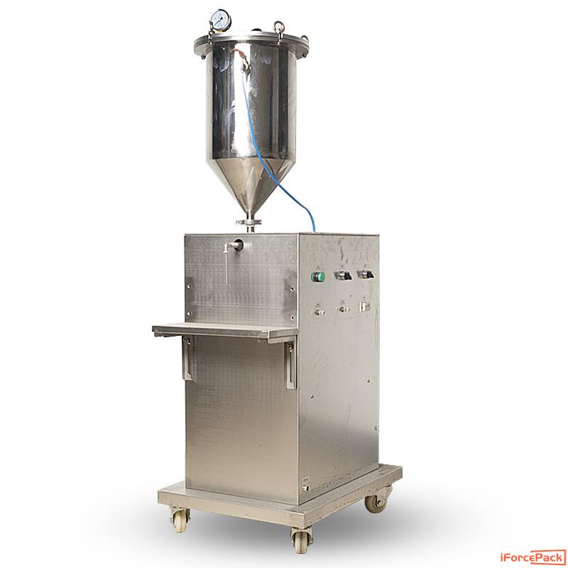 Semi automatic hopper type syringe filling machine