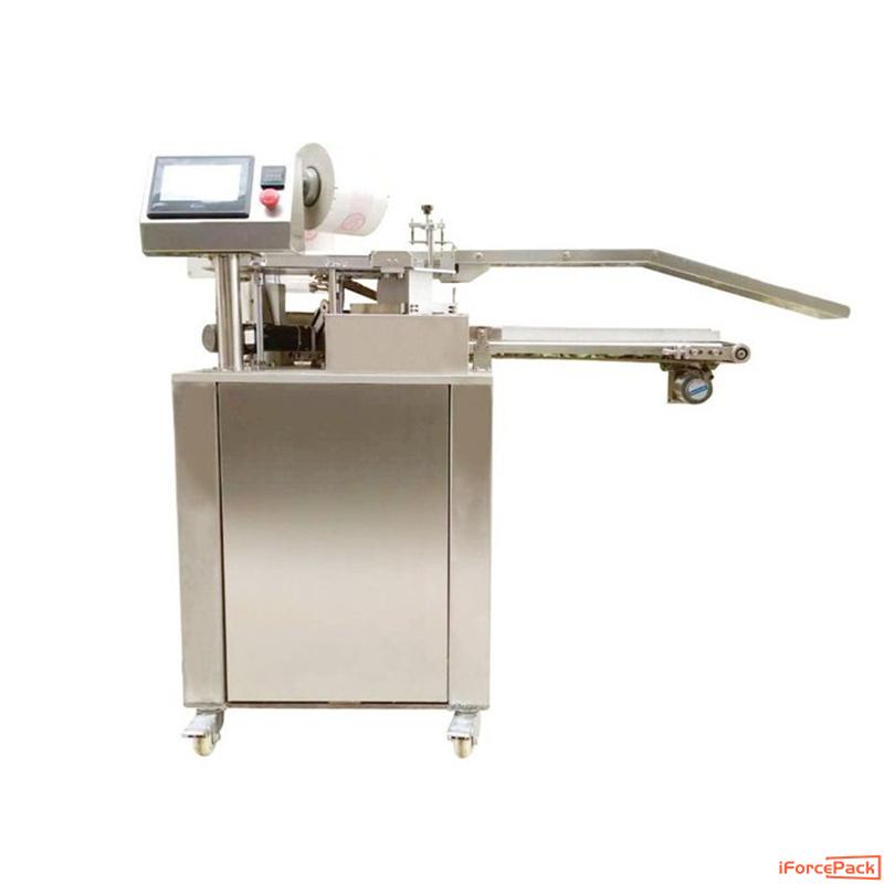 Automatic hamburger biscuit paper wrapping packing machine