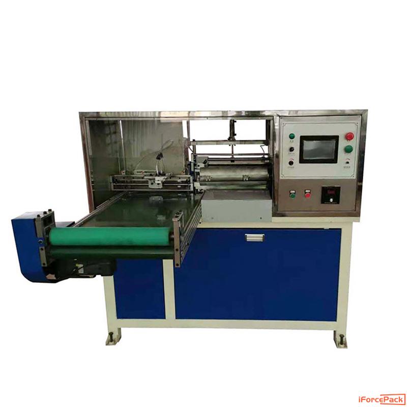 Automatic disposal table cover sheet winding making machine