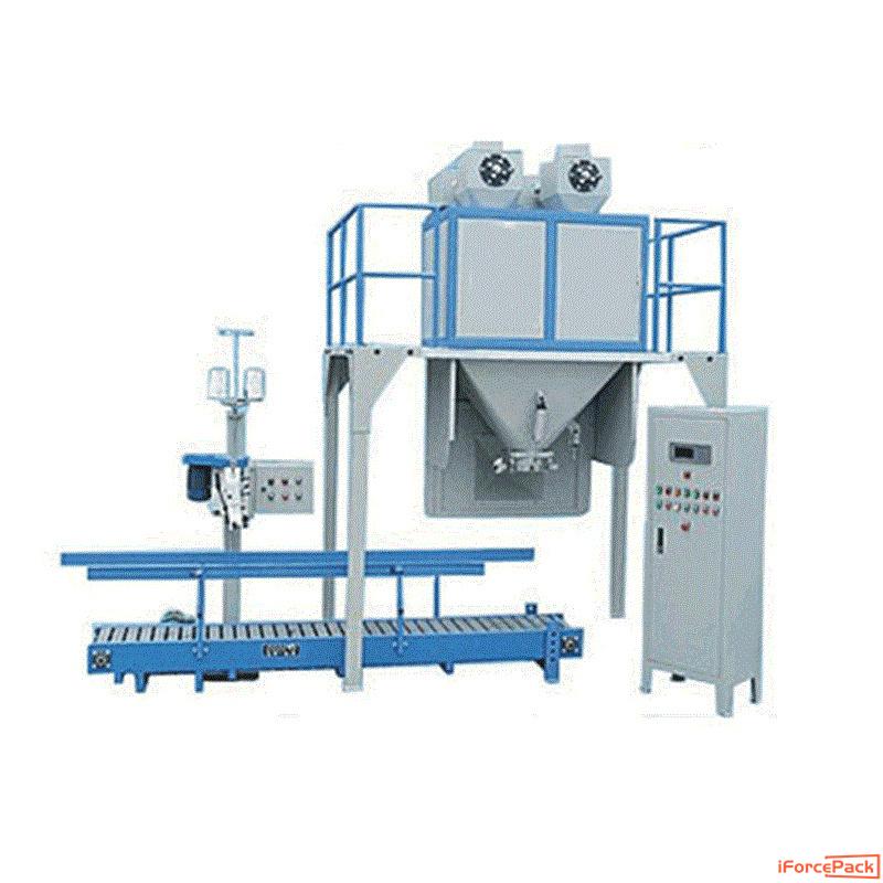 Semi automatic 50kg rice fodder big bag granule powder filling machine