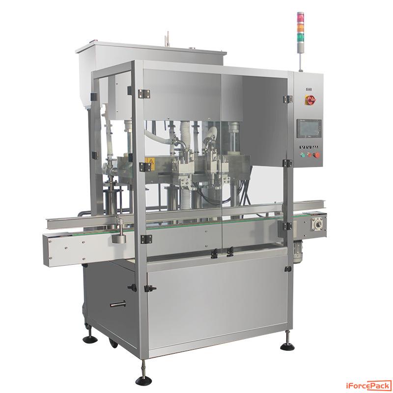 Automatic 2 nozzles tracking type filling machine