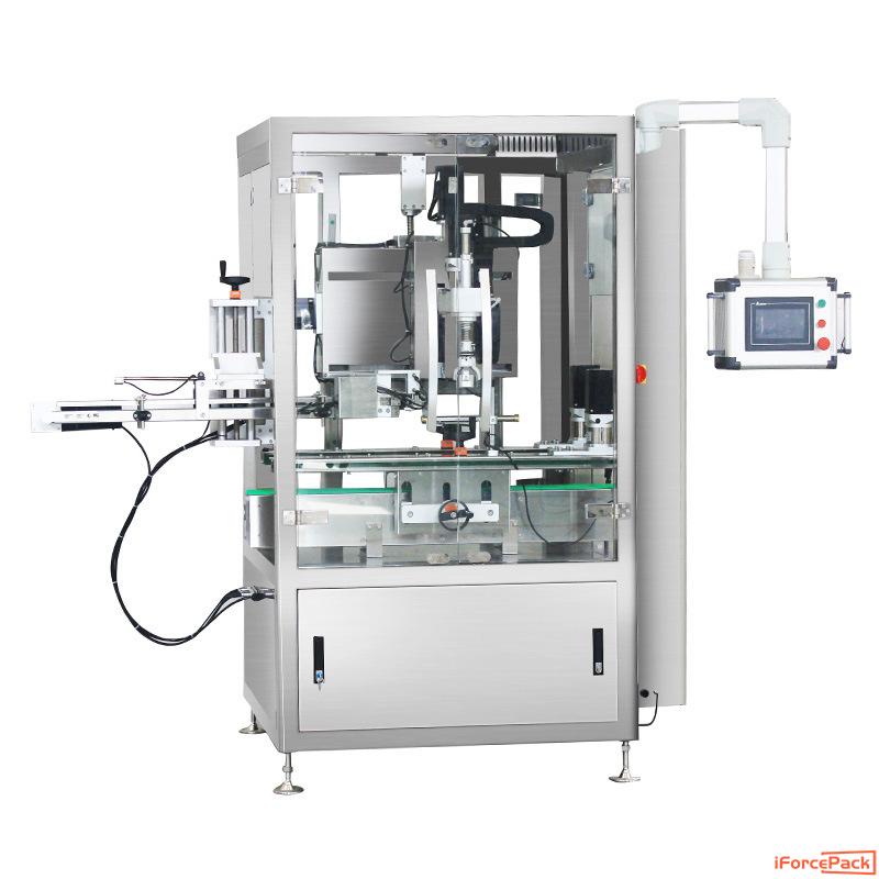 Automatic single head tracking type capping machine