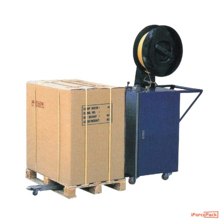 Semi automatic PP belt pallet strapping packing machine