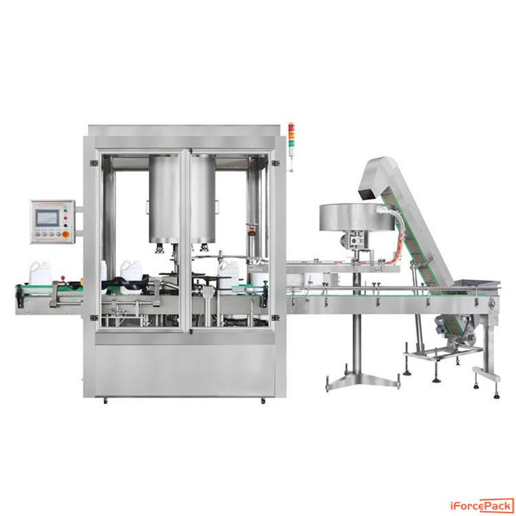 Automatic plastic bottle cap rotary high speed capping machine