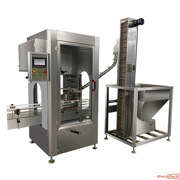 Automatic bottle cap grab type bucket capping machine
