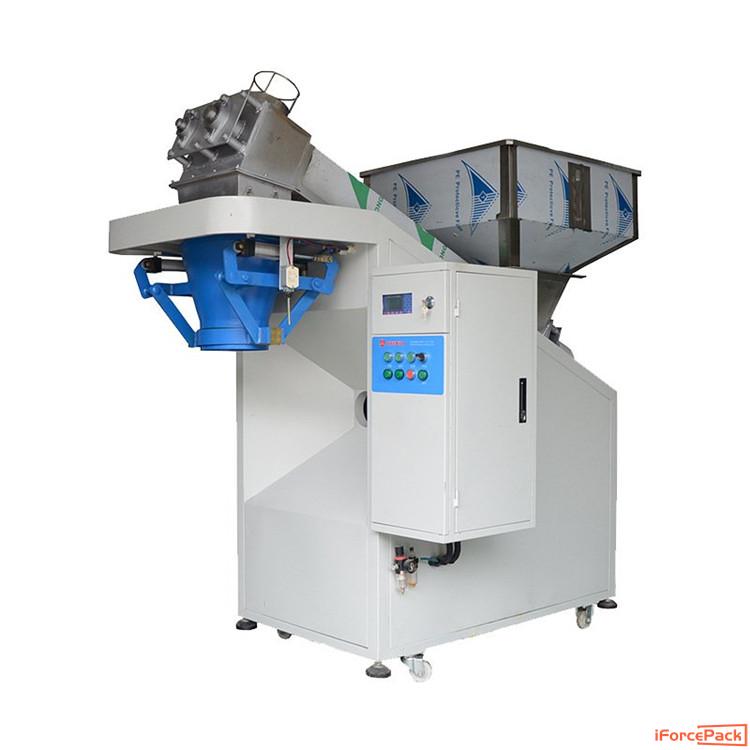 Semi automatic 5KG 50KG weighing filling machine with dust remover