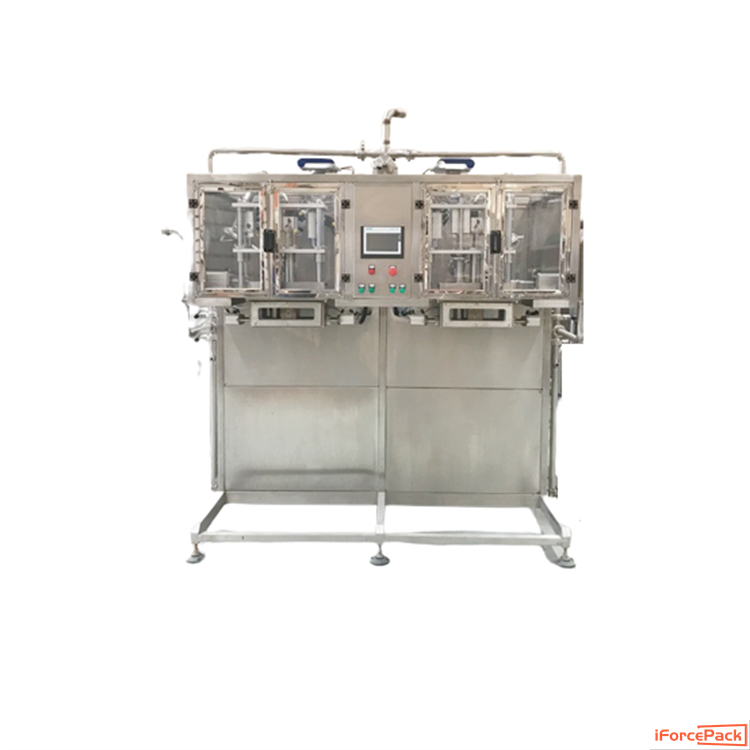 Semi automatic bag in box big bag aseptic BIB filling machine with 1 or 2 nozzles