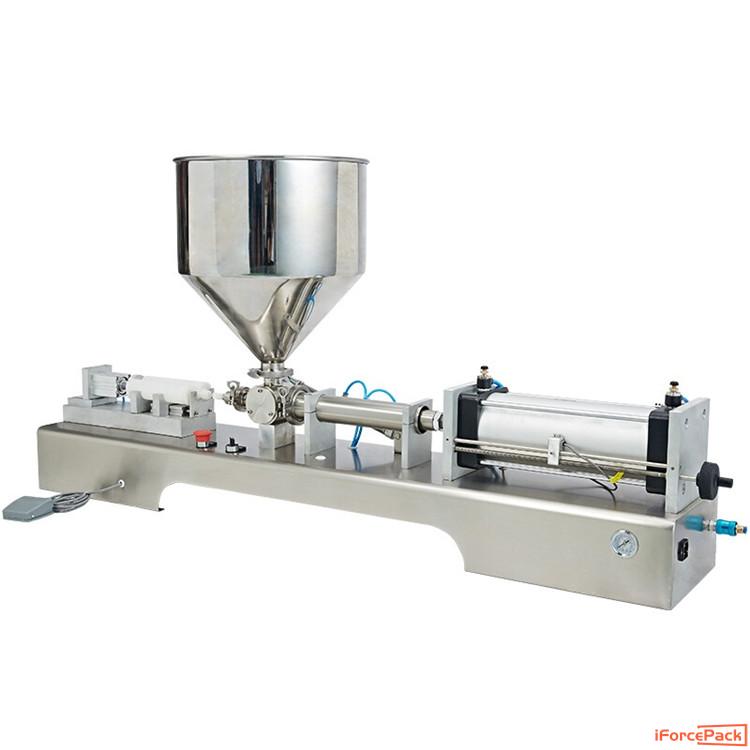 Semi automatic catridge tube silicone sealant glue filling machine