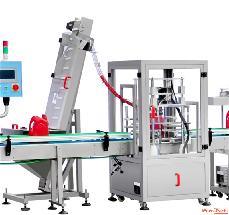 Automatic lubricate motor oil packing line05.png