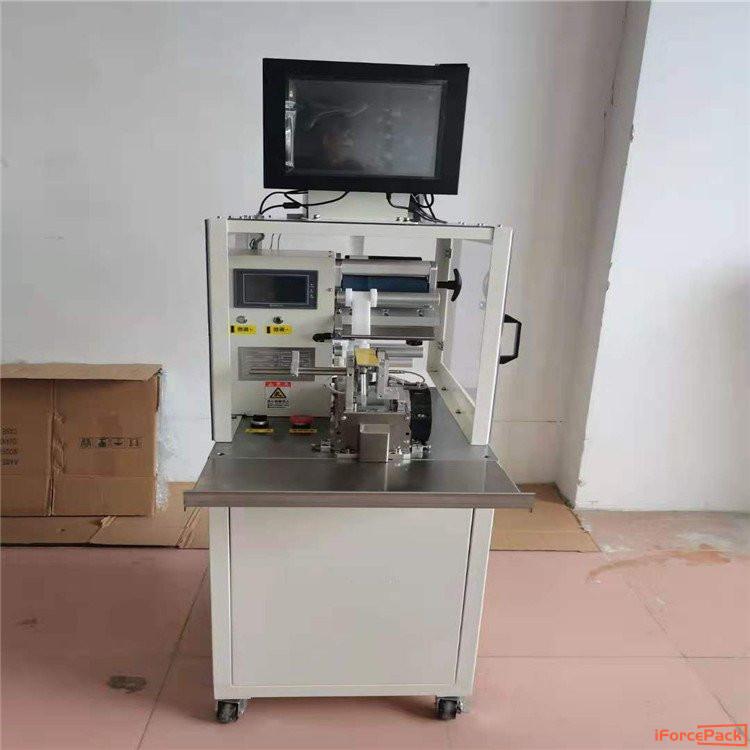 Semi automatic cable fold real time print label labeling machine3.jpg