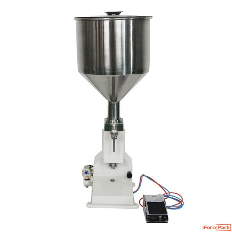 Food pedal switch pneumatic filling machine semi automatic cream paste perfume liquid filler benchtop manual filler GR-A0224.jpg