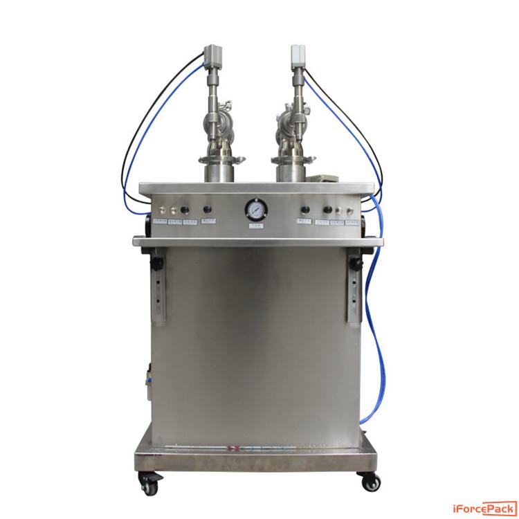 Vertical double nozzles filling machine standing filler equipment semi automatic pneumatic filling system for food liquid juicy water08.jpg